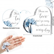 Acrylic Heart Gift Birthday Gift for Couples